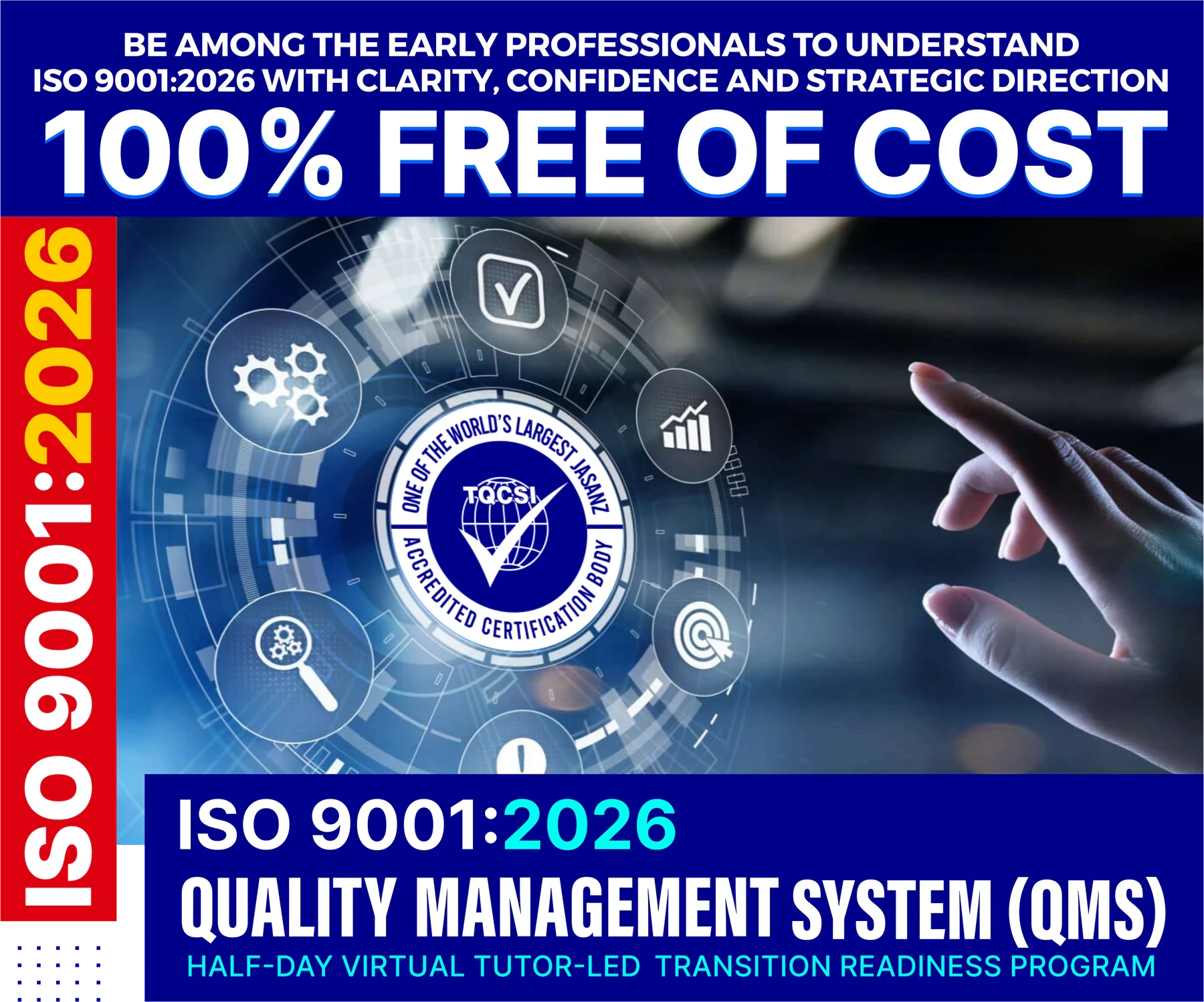ISO 9001:2026 Quality Management Systems webinar